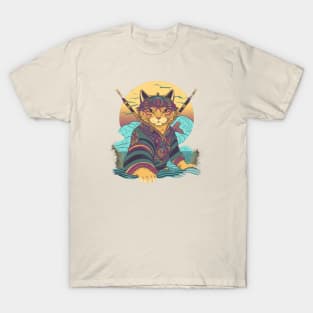 Samurai Cat T-Shirt